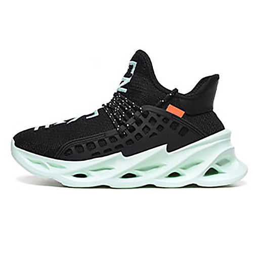 Men's Spring & Summer Sporty Athletic Trainers / Athletic Shoes Running Shoes PU / Tissage Volant Non-slipping Black and White / Black / Red / White Color Block
Men's Spring & Summer Sporty Athletic Trainers / Athletic Shoes Running Shoes PU / Tissage Volant Non-slipping Black and White / Black / Red / White Color Block