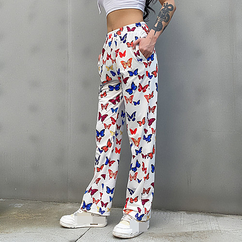 Women's High Waist Yoga Pants Wide Leg Pants / Trousers Breathable White Gym Workout Running Pilates Sports Activewear Loose
Women's High Waist Yoga Pants Wide Leg Pants / Trousers Breathable White Gym Workout Running Pilates Sports Activewear Loose