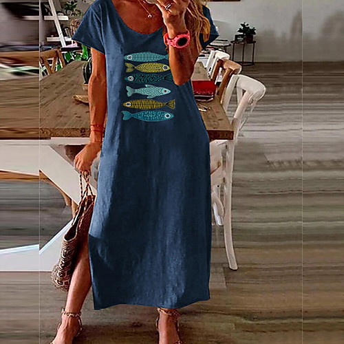 Women's Shift Dress Midi Dress Blushing Pink Green Navy Blue Short Sleeve Animal Summer V Neck Work Hot 2021 L XL XXL 3XL 4XL 5XL
Women's Shift Dress Midi Dress Blushing Pink Green Navy Blue Short Sleeve Animal Summer V Neck Work Hot 2021 L XL XXL 3XL 4XL 5XL