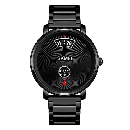 SKMEI Men's Dress Watch Quartz Formal Style Modern Style Stainless Steel Leather Black 30 m Water Resistant / Waterproof Creative Casual Watch Digital Minimalist Fashion - Black / Silver Black
SKMEI Men's Dress Watch Quartz Formal Style Modern Style Stainless Steel Leather Black 30 m Water Resistant / Waterproof Creative Casual Watch Digital Minimalist Fashion - Black / Silver Black