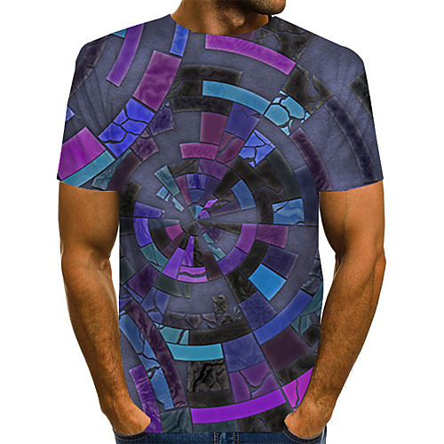 Men's Plus Size 3D Print T-shirt Basic Daily Round Neck Purple / Short Sleeve
Men's Plus Size 3D Print T-shirt Basic Daily Round Neck Purple / Short Sleeve