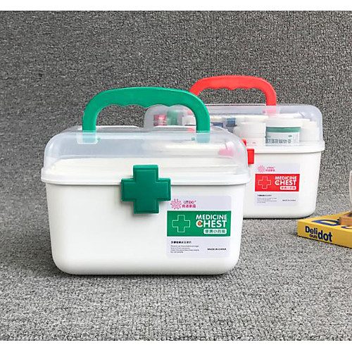 First Aid Kit / Travel Medicine Box / Case PVC(PolyVinyl Chloride) Waterproof / Camping & Hiking / Travel Accessories for Emergency Simple
First Aid Kit / Travel Medicine Box / Case PVC(PolyVinyl Chloride) Waterproof / Camping & Hiking / Travel Accessories for Emergency Simple