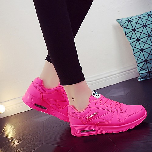 Women's Trainers / Athletic Shoes Summer Flat Heel Round Toe Daily PU White / Black / Fuchsia
Women's Trainers / Athletic Shoes Summer Flat Heel Round Toe Daily PU White / Black / Fuchsia