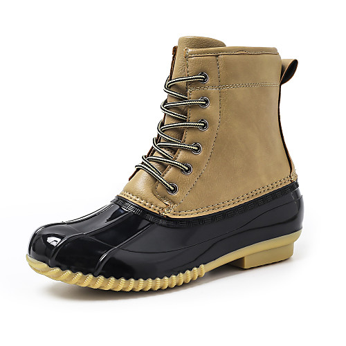 Women's / Unisex Boots 2020 Spring & Summer / Fall & Winter Split Sole Round Toe Vintage Outdoor Solid Colored Nappa Leather Mid-Calf Boots Black / Yellow / Brown
Women's / Unisex Boots 2020 Spring & Summer / Fall & Winter Split Sole Round Toe Vintage Outdoor Solid Colored Nappa Leather Mid-Calf Boots Black / Yellow / Brown