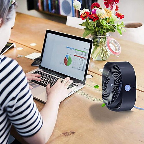 3 Speed Mini USB Desktop Fan Personal Portable Cooling Fan with 360 Rotation Adjustable Angle for Office Household Traveling
3 Speed Mini USB Desktop Fan Personal Portable Cooling Fan with 360 Rotation Adjustable Angle for Office Household Traveling