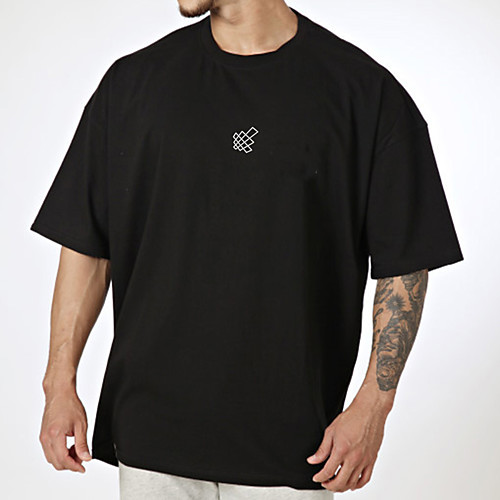 Men's Cotton Running T-Shirt Workout Shirt Round Neck Active Training Fitness Jogging Breathable Moisture Wicking Soft Sportswear Tee / T-shirt Top Short Sleeve Activewear Micro-elastic
Men's Cotton Running T-Shirt Workout Shirt Round Neck Active Training Fitness Jogging Breathable Moisture Wicking Soft Sportswear Tee / T-shirt Top Short Sleeve Activewear Micro-elastic