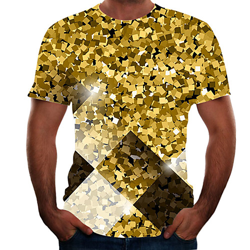 Men's Plus Size Color Block 3D T-shirt Basic Going out Weekend Round Neck Rainbow / Short Sleeve / Animal
Men's Plus Size Color Block 3D T-shirt Basic Going out Weekend Round Neck Rainbow / Short Sleeve / Animal