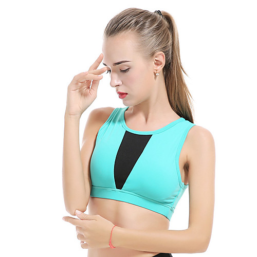 Women's Sports Bra Medium Support Patchwork Removable Pad Fashion Black Purple Yellow Pink Green Mesh Yoga Running Fitness Top Sport Activewear Breathable Comfort Quick Dry Freedom Stretchy
Women's Sports Bra Medium Support Patchwork Removable Pad Fashion Black Purple Yellow Pink Green Mesh Yoga Running Fitness Top Sport Activewear Breathable Comfort Quick Dry Freedom Stretchy