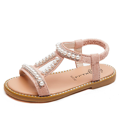 Girls' Flower Girl Shoes / Roman Shoes PU Sandals Glitter Crystal Sequined Jeweled Toddler(9m-4ys) / Little Kids(4-7ys) Walking Shoes Pearl White / Black / Pink Summer / Party & Evening / Rubber
Girls' Flower Girl Shoes / Roman Shoes PU Sandals Glitter Crystal Sequined Jeweled Toddler(9m-4ys) / Little Kids(4-7ys) Walking Shoes Pearl White / Black / Pink Summer / Party & Evening / Rubber