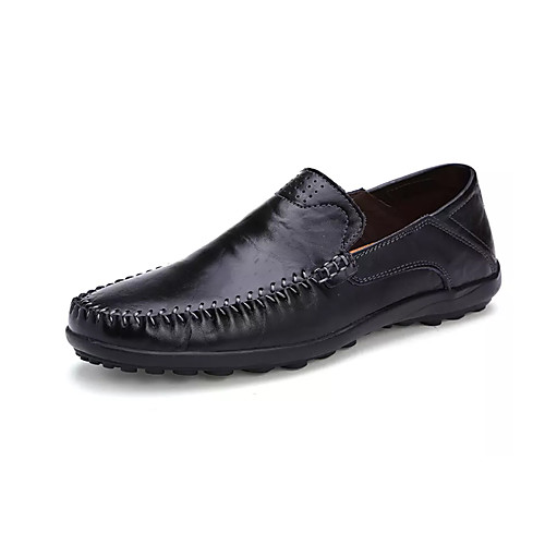 Men's Summer Casual Daily Loafers & Slip-Ons PU Non-slipping Black / Yellow / Brown
Men's Summer Casual Daily Loafers & Slip-Ons PU Non-slipping Black / Yellow / Brown