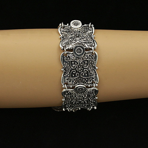 Women's Bracelet Classic Wedding Birthday Vintage Theme European Trendy Casual / Sporty Ethnic French Alloy Bracelet Jewelry Silver For Date Festival
Women's Bracelet Classic Wedding Birthday Vintage Theme European Trendy Casual / Sporty Ethnic French Alloy Bracelet Jewelry Silver For Date Festival