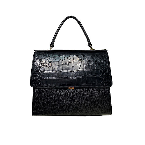 Women's Zipper Cowhide Crossbody Bag / Top Handle Bag Solid Color Black Grey / Black
Women's Zipper Cowhide Crossbody Bag / Top Handle Bag Solid Color Black Grey / Black