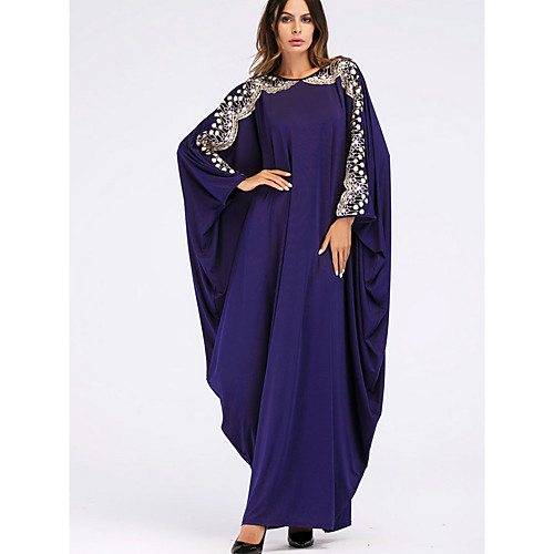 Women's Shift Dress Maxi long Dress - Long Sleeve Solid Color Summer Casual Mumu 2020 Dusty Blue One-Size
Women's Shift Dress Maxi long Dress - Long Sleeve Solid Color Summer Casual Mumu 2020 Dusty Blue One-Size