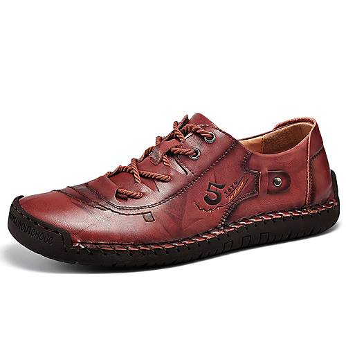 Men's Fall / Spring & Summer Casual / British Daily Party & Evening Sneakers Cowhide Breathable Non-slipping Wear Proof Light Brown / Dark Brown / Black
Men's Fall / Spring & Summer Casual / British Daily Party & Evening Sneakers Cowhide Breathable Non-slipping Wear Proof Light Brown / Dark Brown / Black