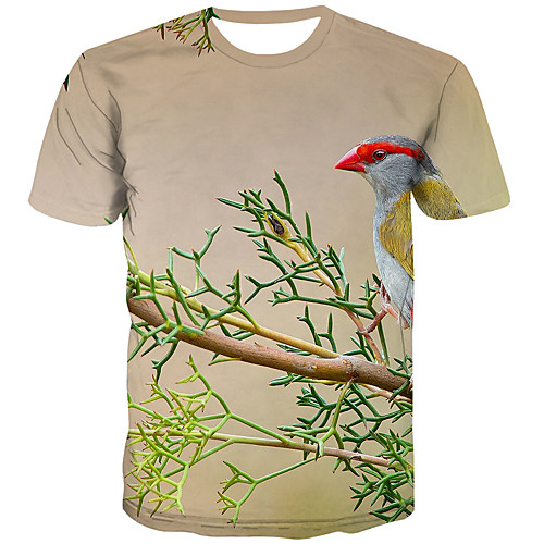 Men's Plus Size 3D Print T-shirt Street chic Daily Round Neck Rainbow / Short Sleeve
Men's Plus Size 3D Print T-shirt Street chic Daily Round Neck Rainbow / Short Sleeve