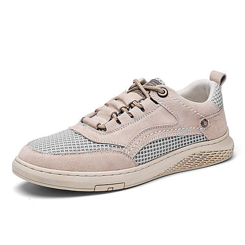 Men's Fall / Spring & Summer Casual Daily Outdoor Sneakers Walking Shoes Mesh Breathable Non-slipping Wear Proof Light Brown / Khaki / Beige
Men's Fall / Spring & Summer Casual Daily Outdoor Sneakers Walking Shoes Mesh Breathable Non-slipping Wear Proof Light Brown / Khaki / Beige