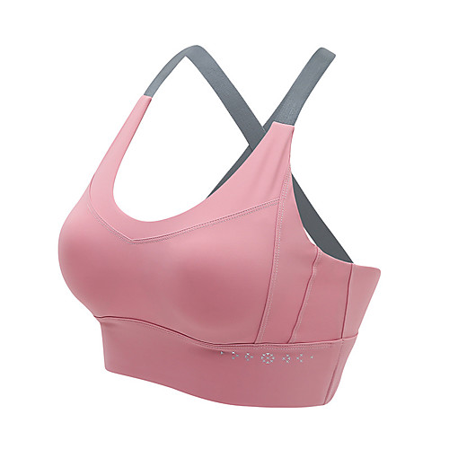 Women's Sports Bra Bralette Strappy Back Running Fitness Jogging Breathable Soft Padded Medium Support Pink Dark Green White Black Solid Colored / Stretchy
Women's Sports Bra Bralette Strappy Back Running Fitness Jogging Breathable Soft Padded Medium Support Pink Dark Green White Black Solid Colored / Stretchy