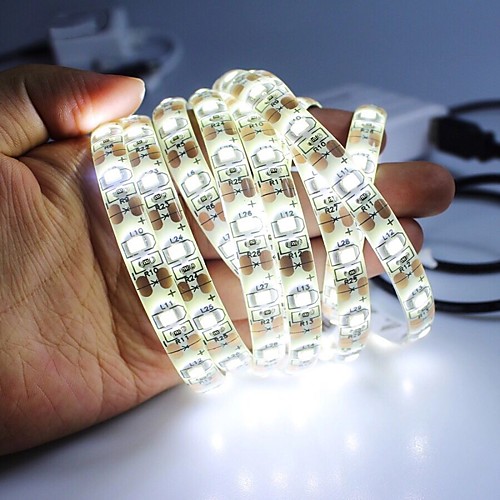 3M USB LED Strip Lights SMD 2835 DC 5V Waterproof Flexible Light Lamp 60LEDs / M Desktop Decoration Tape TV Background Room Lighting
3M USB LED Strip Lights SMD 2835 DC 5V Waterproof Flexible Light Lamp 60LEDs / M Desktop Decoration Tape TV Background Room Lighting