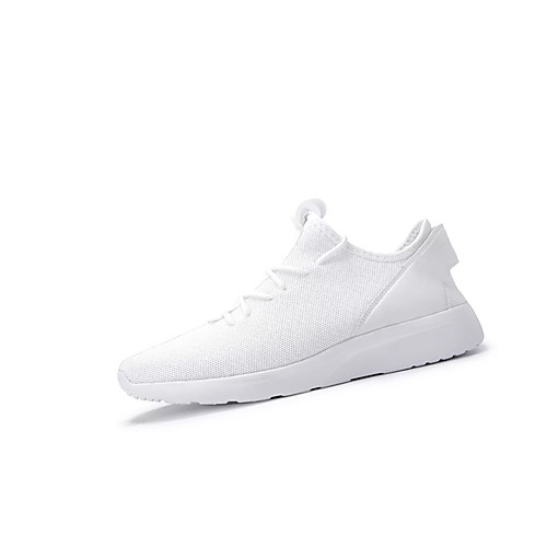 Men's Summer Sporty Athletic Trainers / Athletic Shoes Running Shoes Elastic Fabric / Tissage Volant Non-slipping White / Black / Red
Men's Summer Sporty Athletic Trainers / Athletic Shoes Running Shoes Elastic Fabric / Tissage Volant Non-slipping White / Black / Red
