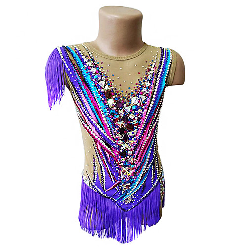21Grams Rhythmic Gymnastics Leotards Artistic Gymnastics Leotards Women's Girls' Kids Leotard Spandex High Elasticity Handmade Sleeveless Competition Dance Rhythmic Gymnastics Artistic Gymnastics Blue
21Grams Rhythmic Gymnastics Leotards Artistic Gymnastics Leotards Women's Girls' Kids Leotard Spandex High Elasticity Handmade Sleeveless Competition Dance Rhythmic Gymnastics Artistic Gymnastics Blue