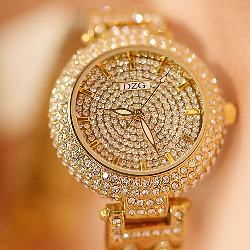 Women's Quartz Watches Classic Casual Silver Gold Rose Gold Alloy Chinese Quartz Rose Gold Gold Silver Casual Watch Adorable Imitation Diamond 30 m 1 pc Analog One Year Battery Life
Women's Quartz Watches Classic Casual Silver Gold Rose Gold Alloy Chinese Quartz Rose Gold Gold Silver Casual Watch Adorable Imitation Diamond 30 m 1 pc Analog One Year Battery Life