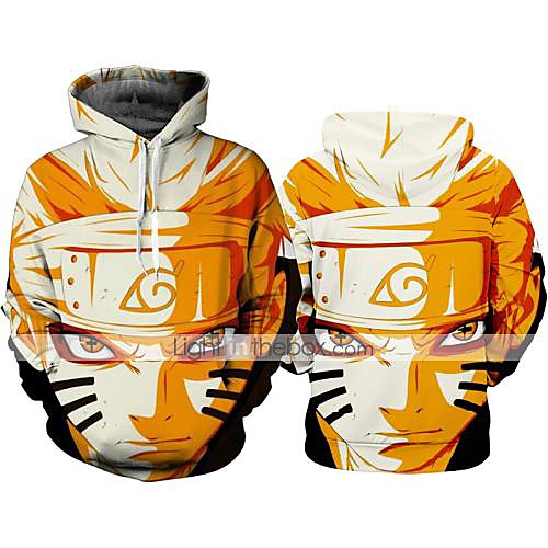 Inspired by Naruto Naruto Uzumaki Cosplay Costume Hoodie Polyster Print Printing Hoodie For Men's / Women's 
Inspired by Naruto Naruto Uzumaki Cosplay Costume Hoodie Polyster Print Printing Hoodie For Men's / Women's