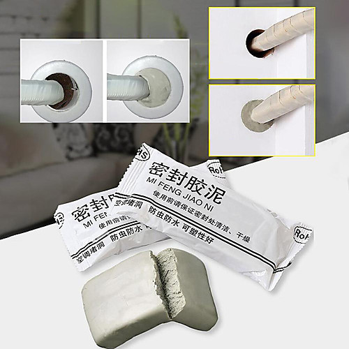 Wall Sealant Household Waterproof Clay Seal Air Conditioning Hole Plasticine Wall Glue Tool Purchasing Wholesale
Wall Sealant Household Waterproof Clay Seal Air Conditioning Hole Plasticine Wall Glue Tool Purchasing Wholesale