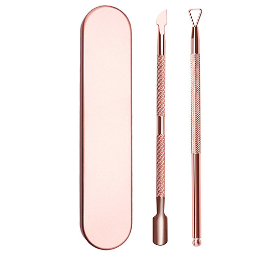 2 pcs Stainless Steel Multi Function Best Quality Trendy Romantic Office / Career Daily Nail Art Tool for Finger Nail Toe Nail
2 pcs Stainless Steel Multi Function Best Quality Trendy Romantic Office / Career Daily Nail Art Tool for Finger Nail Toe Nail