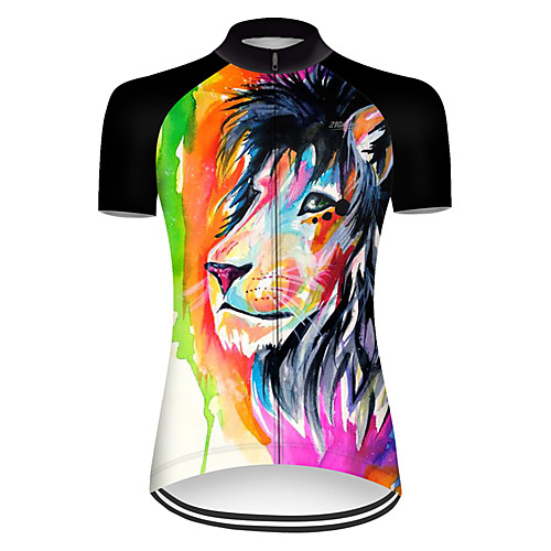 21Grams Women's Short Sleeve Cycling Jersey Polyester Black / Green Gradient Animal Bike Jersey Top Mountain Bike MTB Road Bike Cycling Breathable Quick Dry Ultraviolet Resistant Sports Clothing
21Grams Women's Short Sleeve Cycling Jersey Polyester Black / Green Gradient Animal Bike Jersey Top Mountain Bike MTB Road Bike Cycling Breathable Quick Dry Ultraviolet Resistant Sports Clothing