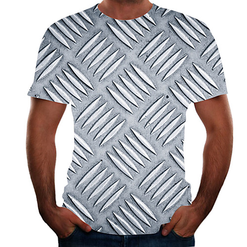 Men's Plus Size Color Block 3D T-shirt Basic Going out Weekend Round Neck Rainbow / Short Sleeve / Animal
Men's Plus Size Color Block 3D T-shirt Basic Going out Weekend Round Neck Rainbow / Short Sleeve / Animal
