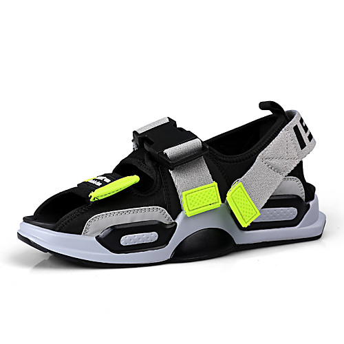 Men's Summer Casual Daily Outdoor Sandals Walking Shoes Polyester Breathable Wear Proof Black / Beige / Gray Color Block
Men's Summer Casual Daily Outdoor Sandals Walking Shoes Polyester Breathable Wear Proof Black / Beige / Gray Color Block