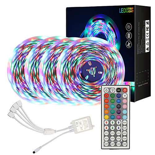 ZDM High-Quality 20M(45M) Waterproof 2835 RGB SMD Flexible Led Strip Lights IR 44 Key 1 to 4 Controller DC12V
ZDM High-Quality 20M(45M) Waterproof 2835 RGB SMD Flexible Led Strip Lights IR 44 Key 1 to 4 Controller DC12V