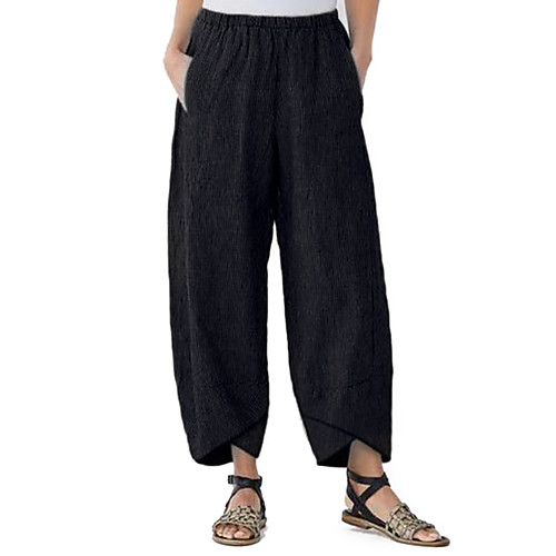 Women's Punk & Gothic Loose Wide Leg Pants - Solid Colored Wine Black Khaki S / M / L
Women's Punk & Gothic Loose Wide Leg Pants - Solid Colored Wine Black Khaki S / M / L