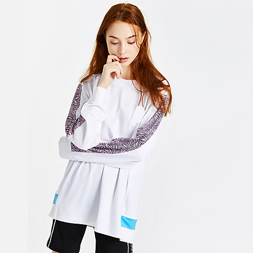 Women's Yoga Top Fashion White Elastane Yoga Running Fitness Sweatshirt Top Long Sleeve Sport Activewear Breathable Quick Dry Comfortable Micro-elastic
Women's Yoga Top Fashion White Elastane Yoga Running Fitness Sweatshirt Top Long Sleeve Sport Activewear Breathable Quick Dry Comfortable Micro-elastic