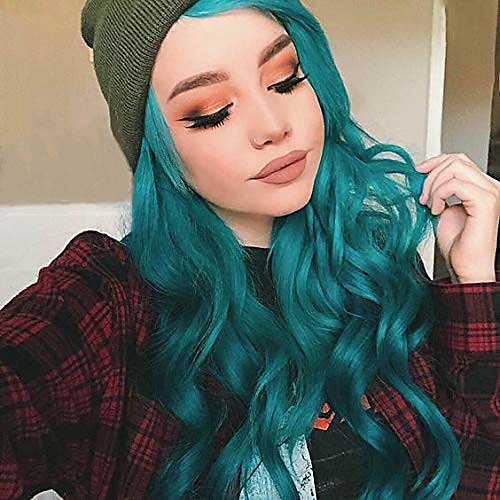 Synthetic Lace Front Wig Wavy Middle Part Lace Front Wig Ombre Long Ombre Green Synthetic Hair 18-26 inch Women's Cosplay Soft Party Green Ombre
Synthetic Lace Front Wig Wavy Middle Part Lace Front Wig Ombre Long Ombre Green Synthetic Hair 18-26 inch Women's Cosplay Soft Party Green Ombre