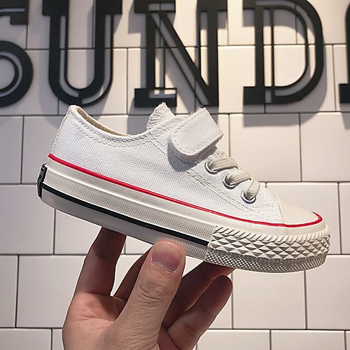 Boys' Comfort Canvas Sneakers / Flats Big Kids(7years ) White / Black / Red Spring
Boys' Comfort Canvas Sneakers / Flats Big Kids(7years ) White / Black / Red Spring