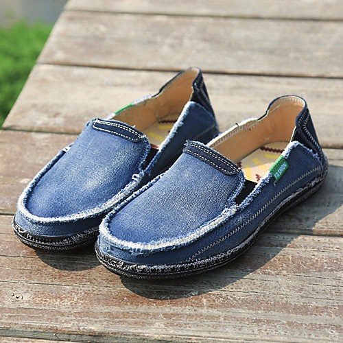 Men's Spring & Summer Casual Daily Loafers & Slip-Ons Canvas Black / Khaki / Blue
Men's Spring & Summer Casual Daily Loafers & Slip-Ons Canvas Black / Khaki / Blue