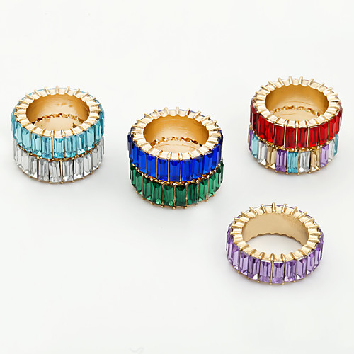 Women's Ring 1pc Purple Red Green Acrylic Rhinestone Alloy Round Stylish Simple Trendy Party Evening Gift Jewelry Geometrical Wearable
Women's Ring 1pc Purple Red Green Acrylic Rhinestone Alloy Round Stylish Simple Trendy Party Evening Gift Jewelry Geometrical Wearable