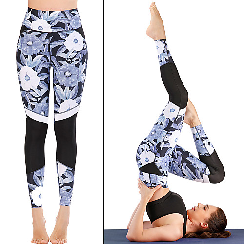 Women's High Waist Yoga Pants Print Black Running Fitness Gym Workout Tights Leggings Sport Activewear Quick Dry Butt Lift Tummy Control Stretchy Skinny
Women's High Waist Yoga Pants Print Black Running Fitness Gym Workout Tights Leggings Sport Activewear Quick Dry Butt Lift Tummy Control Stretchy Skinny