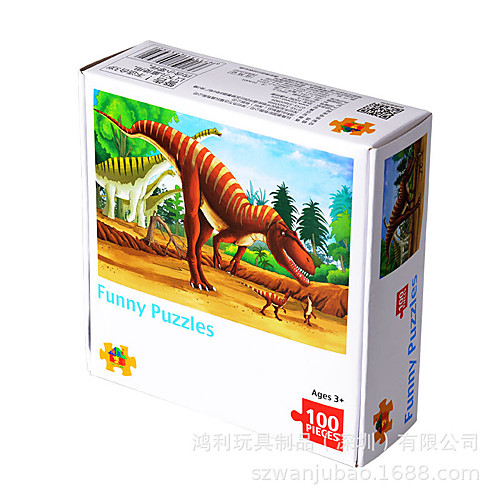 100 pcs Cartoon Animal Jigsaw Puzzle Hand-made Decompression Toys Parent-Child Interaction Pure Paper Cartoon Mini Kid's Adults' Toy Gift
100 pcs Cartoon Animal Jigsaw Puzzle Hand-made Decompression Toys Parent-Child Interaction Pure Paper Cartoon Mini Kid's Adults' Toy Gift