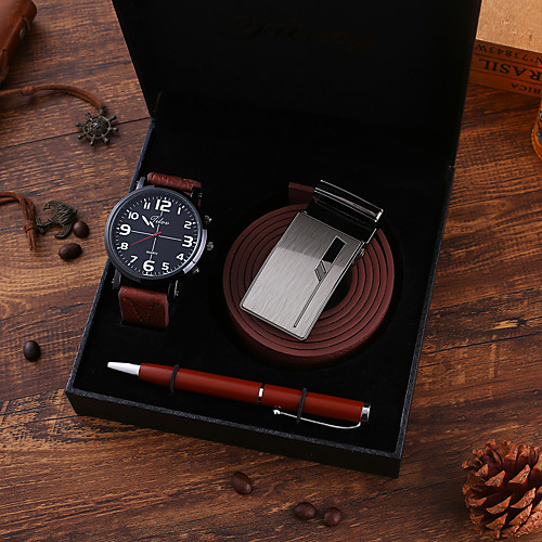 Men's Sport Watch Quartz PU Leather Brown Chronograph New Design Casual Watch Analog Casual Fashion - Brown
Men's Sport Watch Quartz PU Leather Brown Chronograph New Design Casual Watch Analog Casual Fashion - Brown