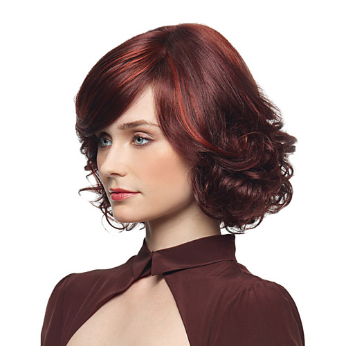 Synthetic Wig Curly Asymmetrical Wig Short Burgundy Synthetic Hair 12 inch Women's Simple Fashionable Design Women Burgundy
Synthetic Wig Curly Asymmetrical Wig Short Burgundy Synthetic Hair 12 inch Women's Simple Fashionable Design Women Burgundy