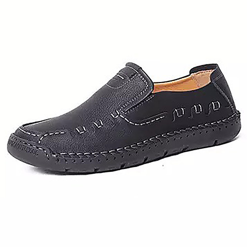 Men's Summer Casual Daily Loafers & Slip-Ons PU Non-slipping Black / Yellow / Khaki
Men's Summer Casual Daily Loafers & Slip-Ons PU Non-slipping Black / Yellow / Khaki