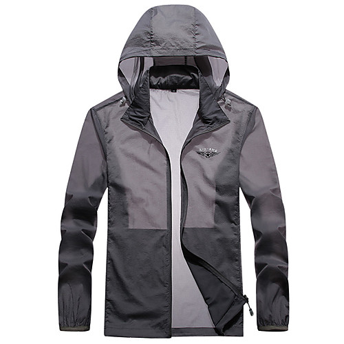 Men's Hiking Skin Jacket Hiking Jacket Summer Outdoor Waterproof Windproof Sunscreen Breathable Jacket Hoodie Top Running Hunting Fishing Army Green / Grey / Blue / Quick Dry / Quick Dry
Men's Hiking Skin Jacket Hiking Jacket Summer Outdoor Waterproof Windproof Sunscreen Breathable Jacket Hoodie Top Running Hunting Fishing Army Green / Grey / Blue / Quick Dry / Quick Dry