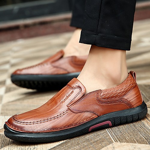Men's Spring & Summer Classic Daily Loafers & Slip-Ons PU Light Brown / Dark Brown / Black 
Men's Spring & Summer Classic Daily Loafers & Slip-Ons PU Light Brown / Dark Brown / Black