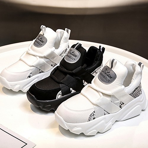 Women's Trainers / Athletic Shoes Summer Flat Heel Round Toe Daily PU White / Black
Women's Trainers / Athletic Shoes Summer Flat Heel Round Toe Daily PU White / Black
