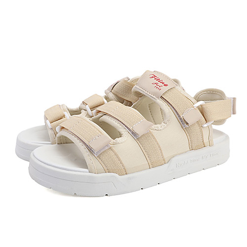 Women's Sandals Flat Sandal Summer Flat Heel Open Toe Casual Daily Outdoor Elastic Fabric Black / White / Black / Beige
Women's Sandals Flat Sandal Summer Flat Heel Open Toe Casual Daily Outdoor Elastic Fabric Black / White / Black / Beige