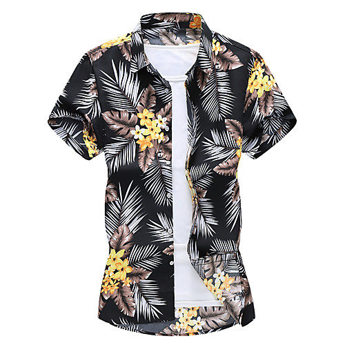 Men's Geometric Shirt Basic Elegant Daily Classic Collar Black / Short Sleeve
Men's Geometric Shirt Basic Elegant Daily Classic Collar Black / Short Sleeve