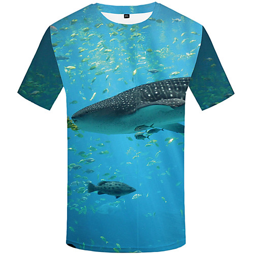 Men's Plus Size 3D Print T-shirt Street chic Daily Round Neck Rainbow / Short Sleeve
Men's Plus Size 3D Print T-shirt Street chic Daily Round Neck Rainbow / Short Sleeve