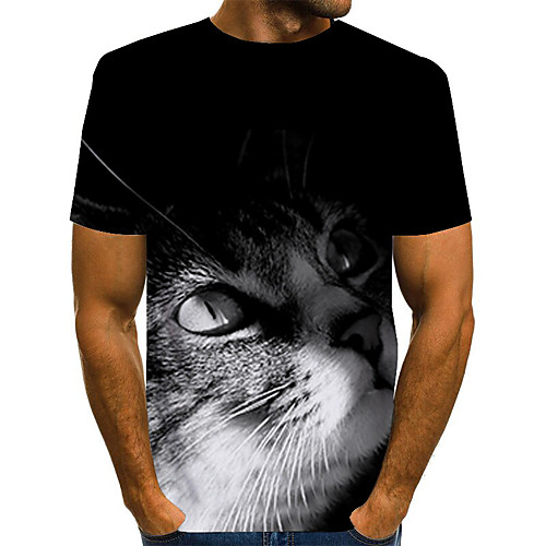 Men's Plus Size Geometric Print T-shirt Basic Street chic Daily Going out Round Neck Dark Gray / Short Sleeve
Men's Plus Size Geometric Print T-shirt Basic Street chic Daily Going out Round Neck Dark Gray / Short Sleeve